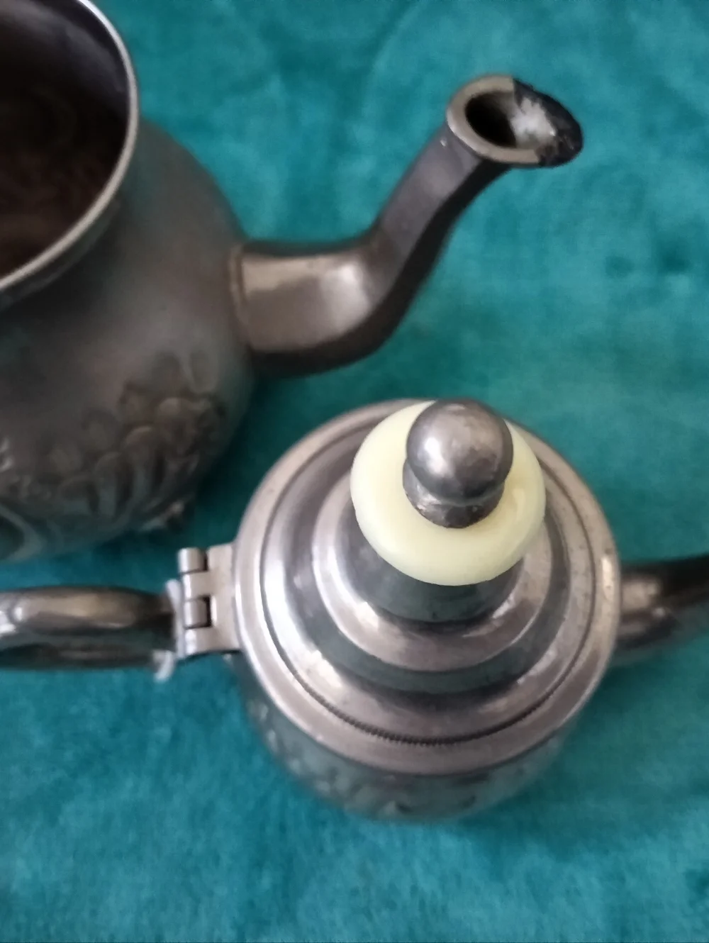Vintage Moroccan Teapot & Creamer Set - Dar El Berrad 